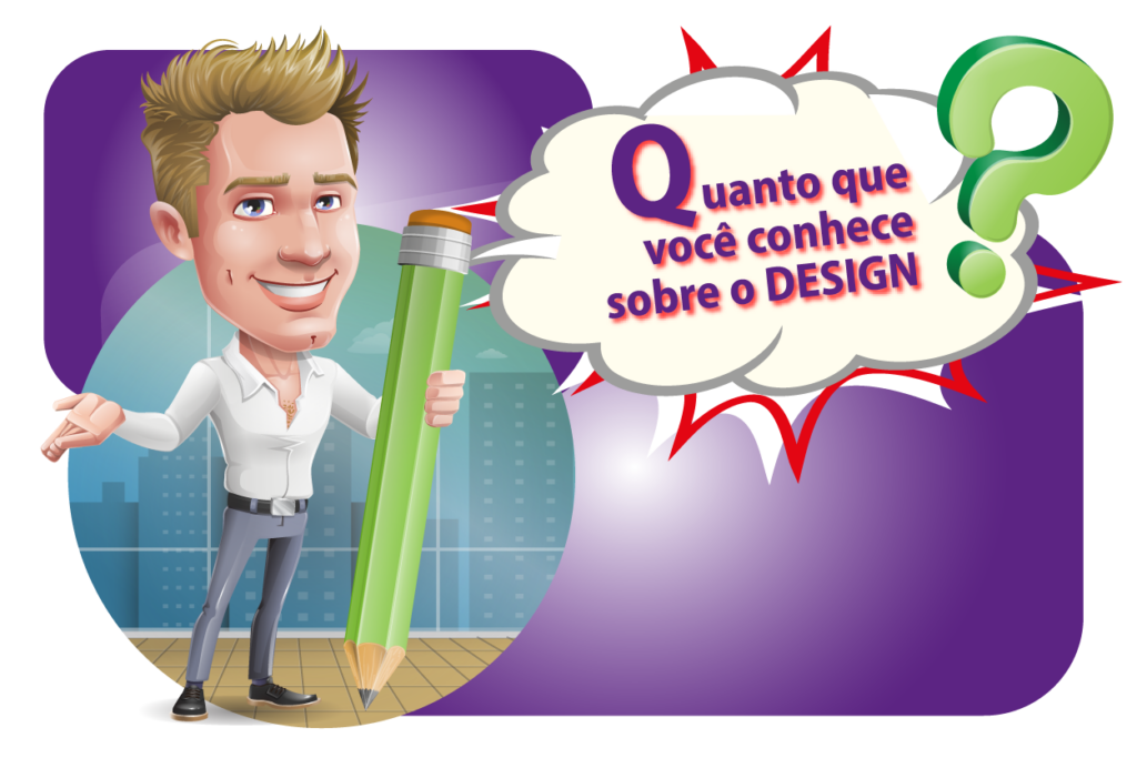 Ilustração sobre conhecimentos essenciais de design