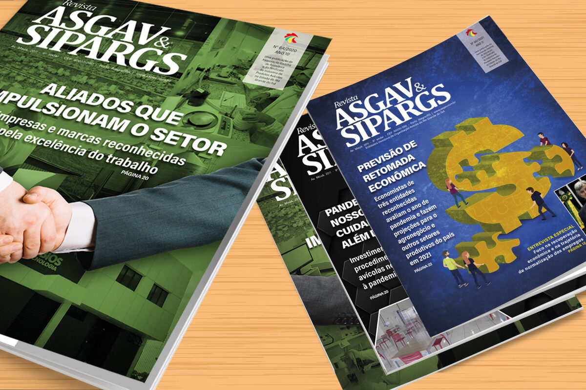 Capa da Revista Institucional ASGAV e SIPARGS