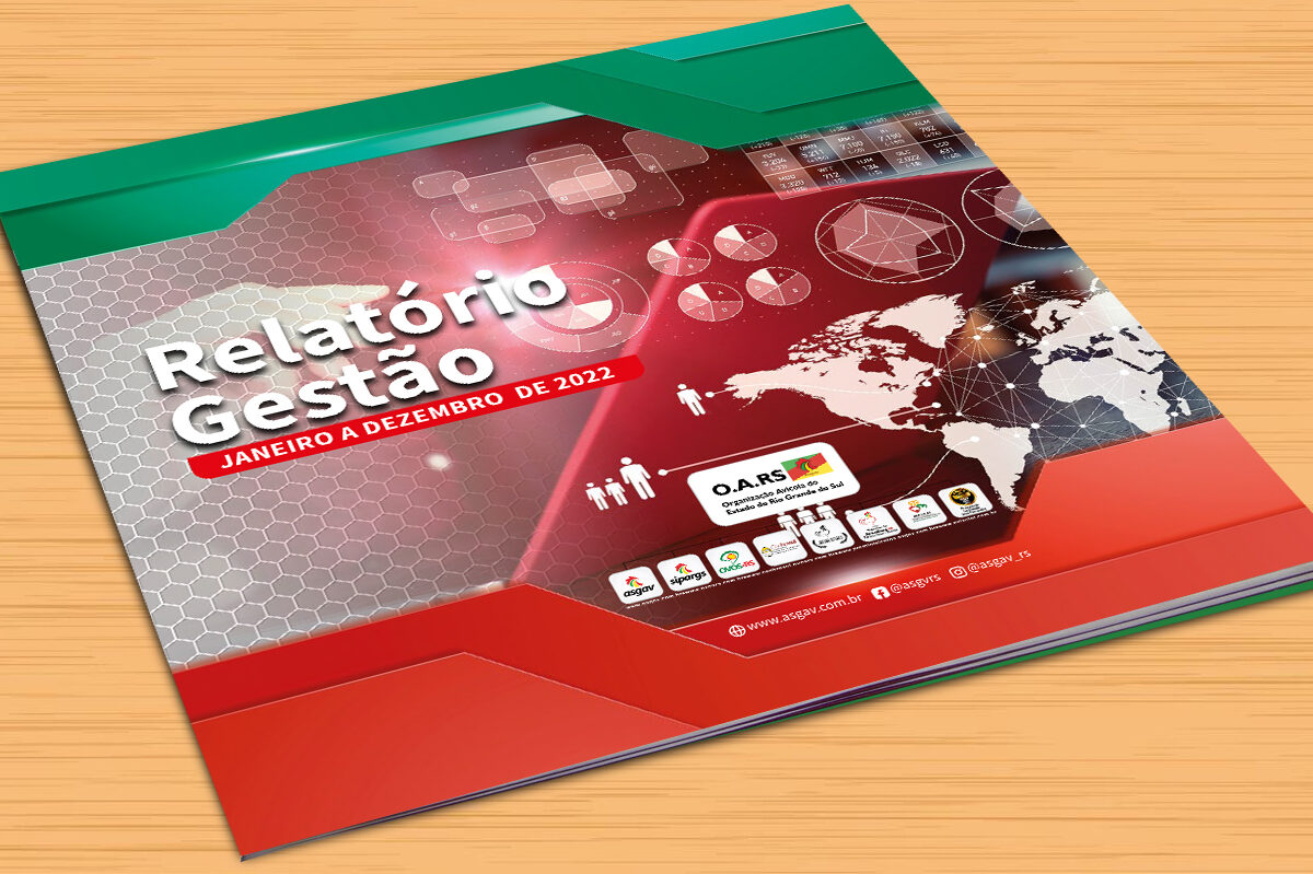 Capa do Relatório de Gestão ASGAV e SIPARGS