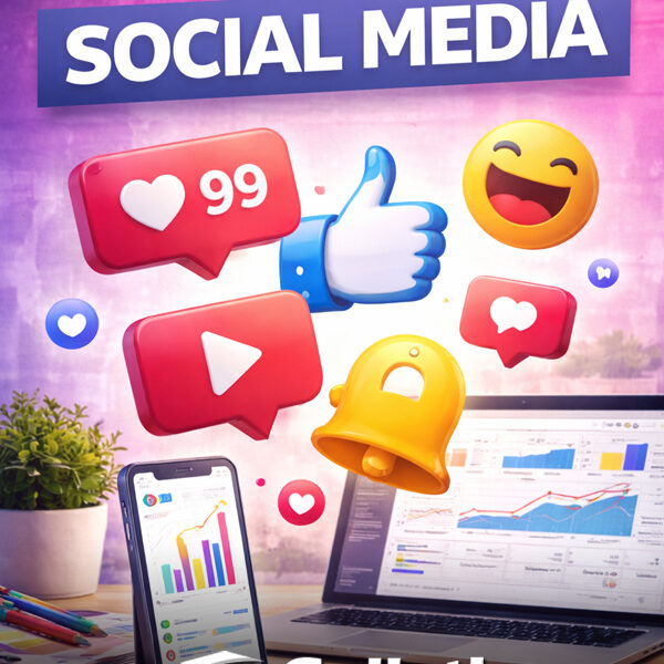 Capa do curso de Social Media